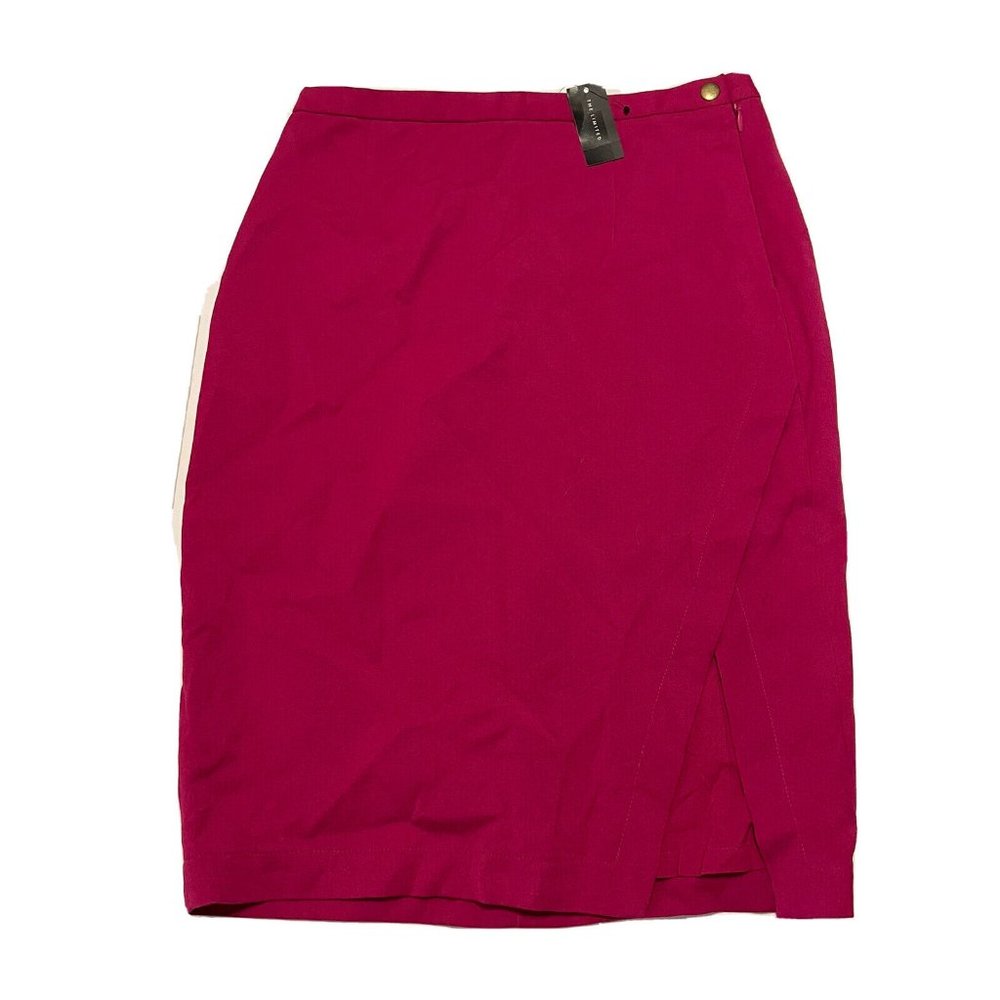 NWT Limited  Woman’s Sz 2 Straight pencil Skirt Lined Zip  $70 High Waist Pink